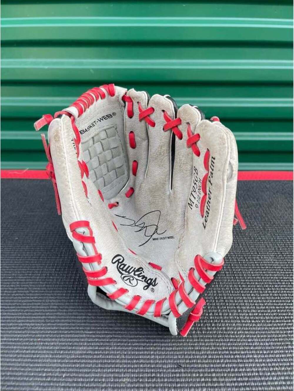 Rawlings Mike Trout Model 9.5 Inch Youth Baseball Glove MT95GB